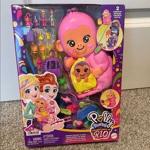 Polly Pocket Adventures in Rio Playset - Pink